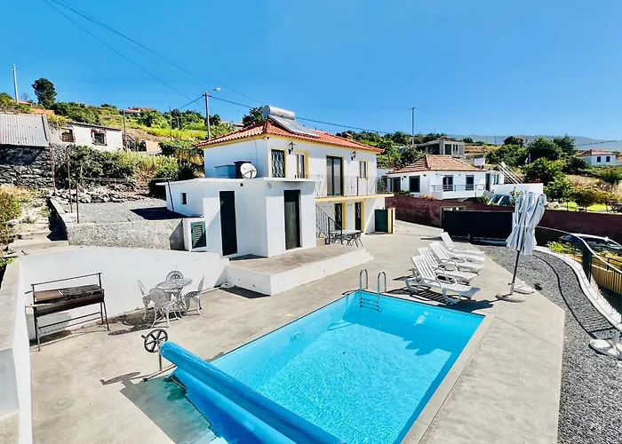 Villa Maria With Sea View Estreito Da Calheta