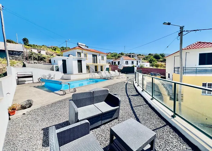 Maria With Sea View Villa Estreito Da Calheta