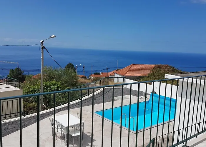 Вилла Maria With Sea View Estreito Da Calheta